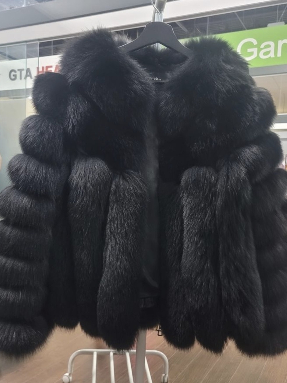 Plush Black Teddy Fur Jacket - Luxe Winter Coat